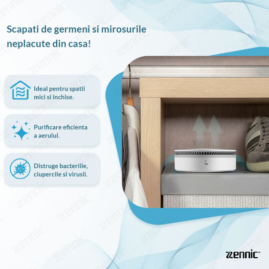 Purificator de aer cu Ozon ZENNIC